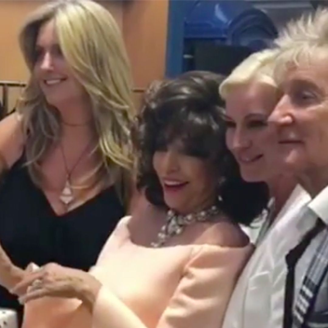 Rod Stewart and Penny Lancaster lead stars at HELLO!'s 30th birthday bash