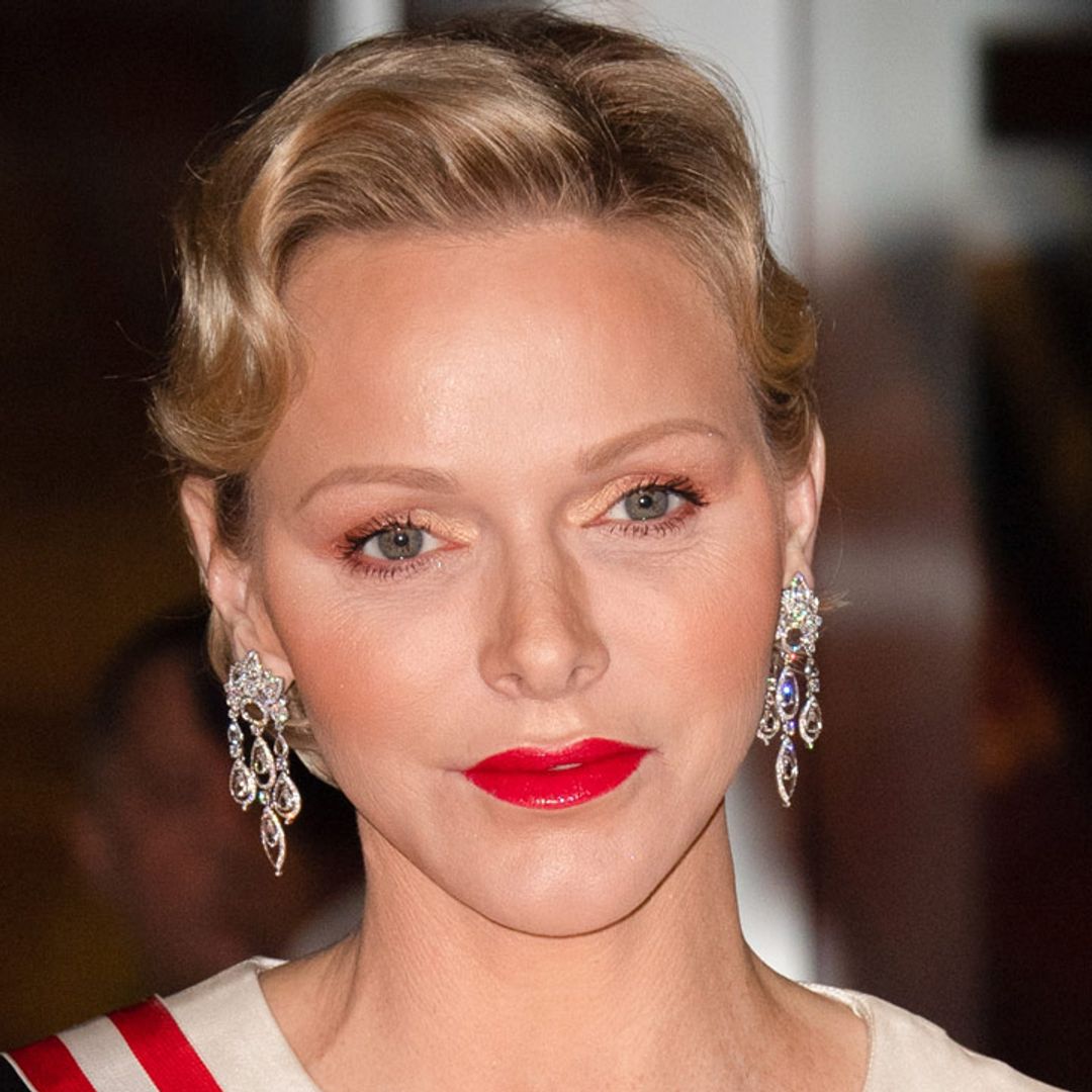 Princess Charlene of Monaco levels up her royal style in risqué sheer blouse