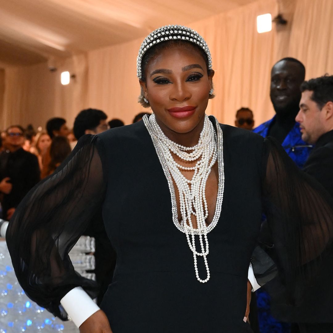 Serena Williams showcases baby bump in bra and mini skirt after Met Gala reveal