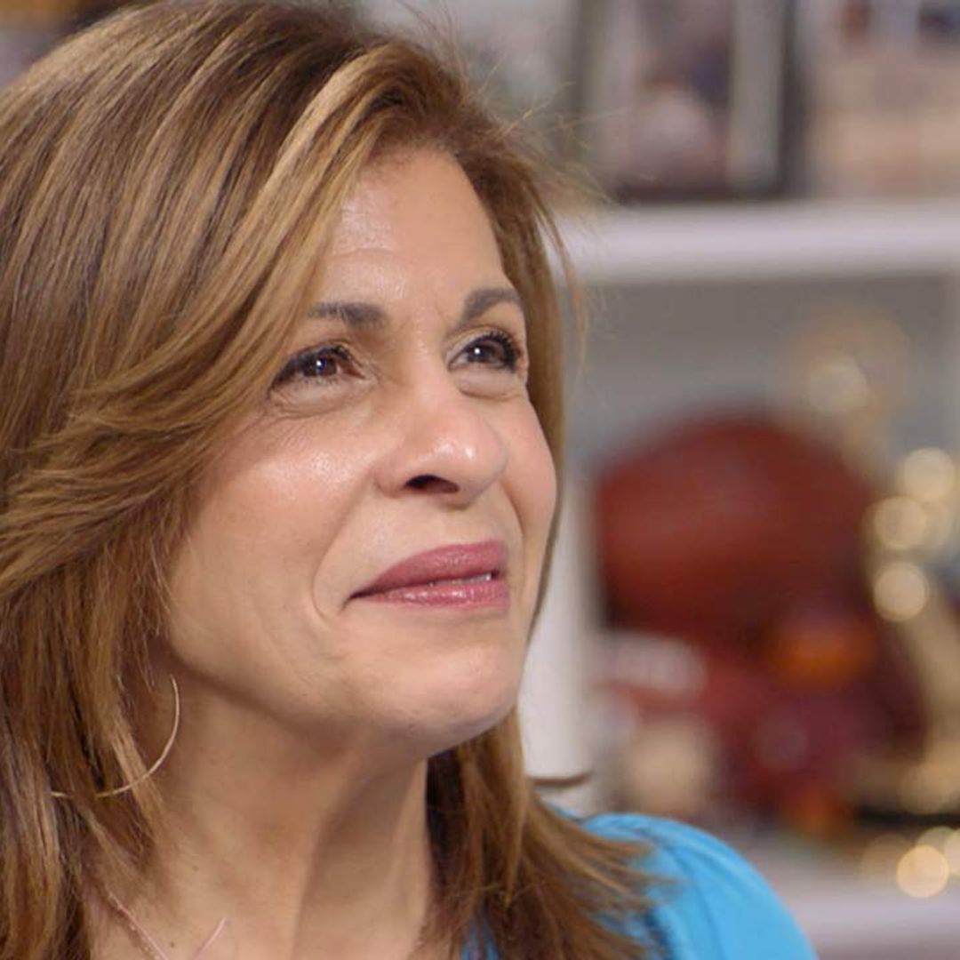 Hoda Kotb in tears during emotional appearance on Today