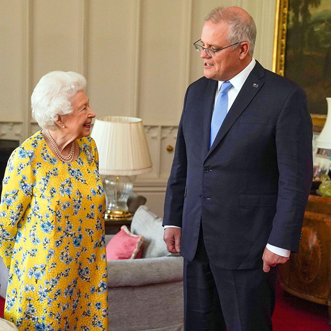 The Queen holds rare face-to-face meeting at Windsor Castle