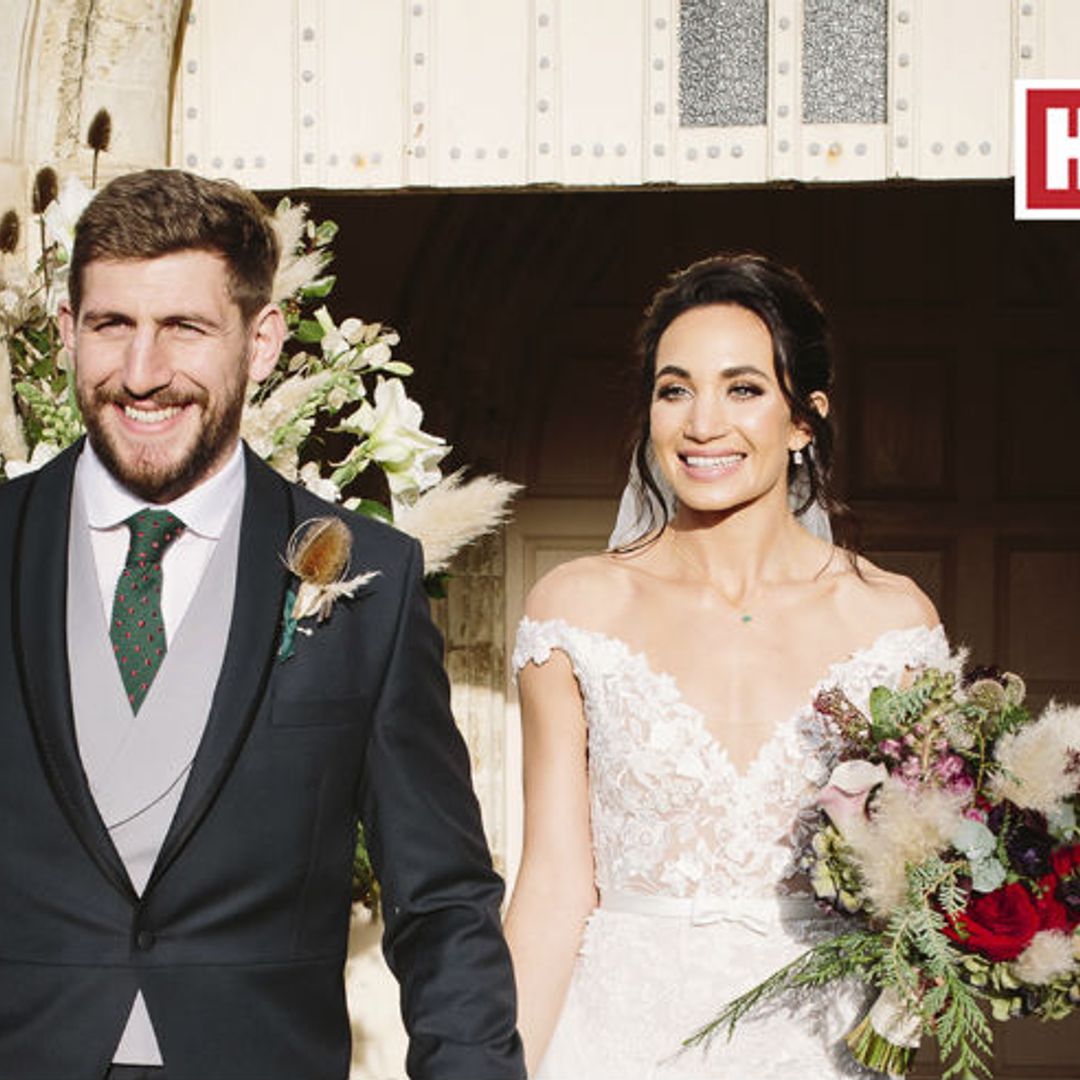 Exclusive: Laura Wright marries Harry Rowland in stunning winter wedding