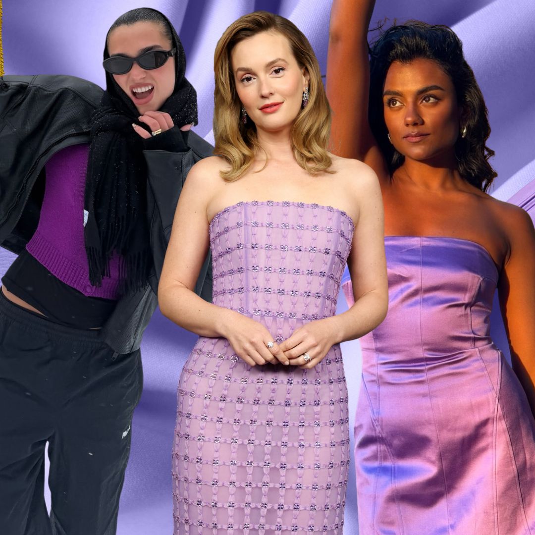 I hate the colour purple - but these recent celeb outfits are making me reconsider