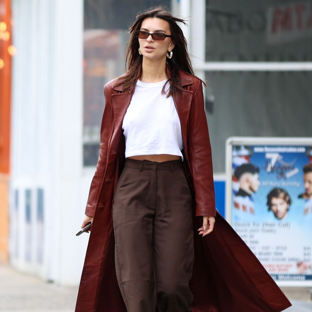 Emily Ratajkowski's date night look is so unexpected