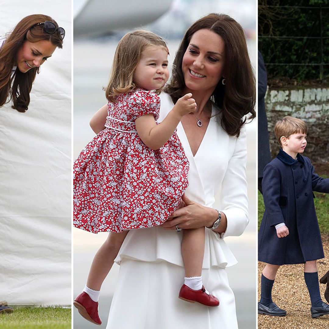 Princess Kate's best mum moments with George, Charlotte and Louis