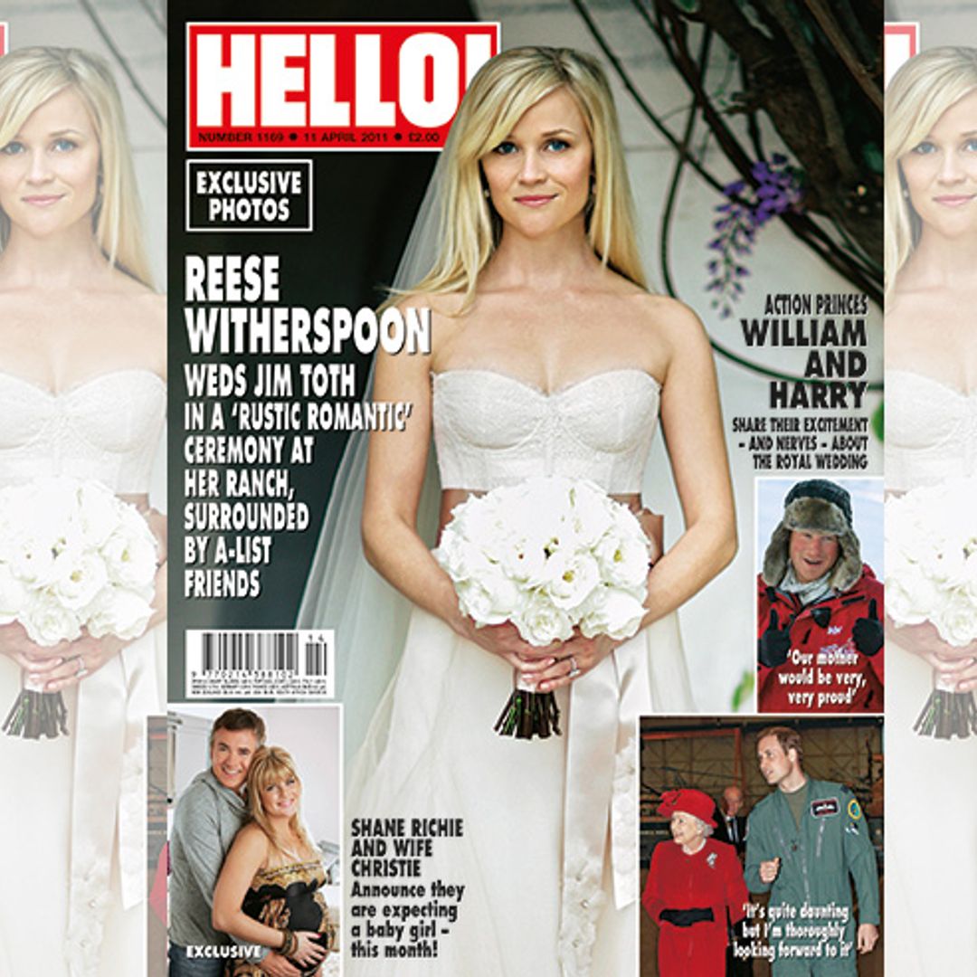 Flashback Friday: Reese Witherspoon marries Jim Toth in romantic wedding