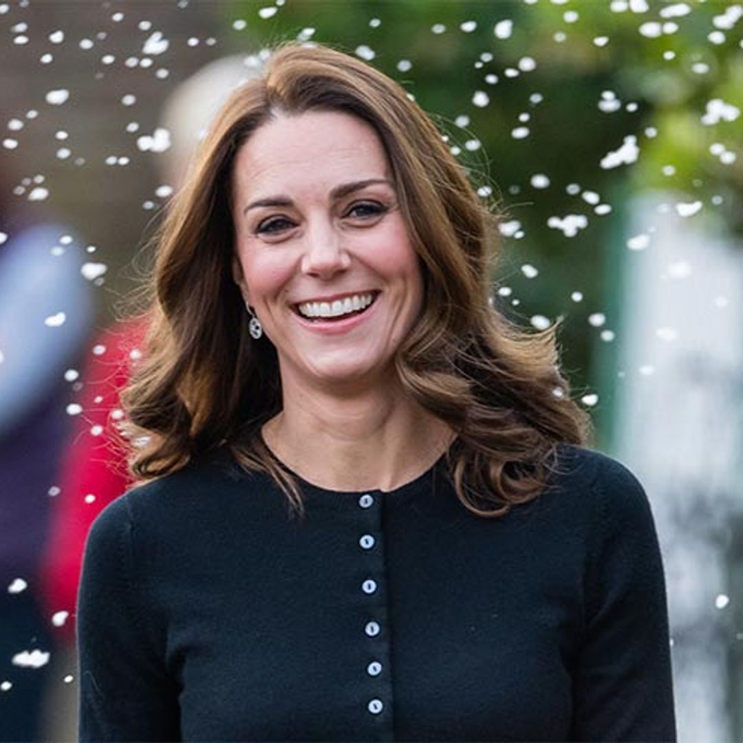 Kate Middleton wears the most festive outfit ever at Kensington Palace