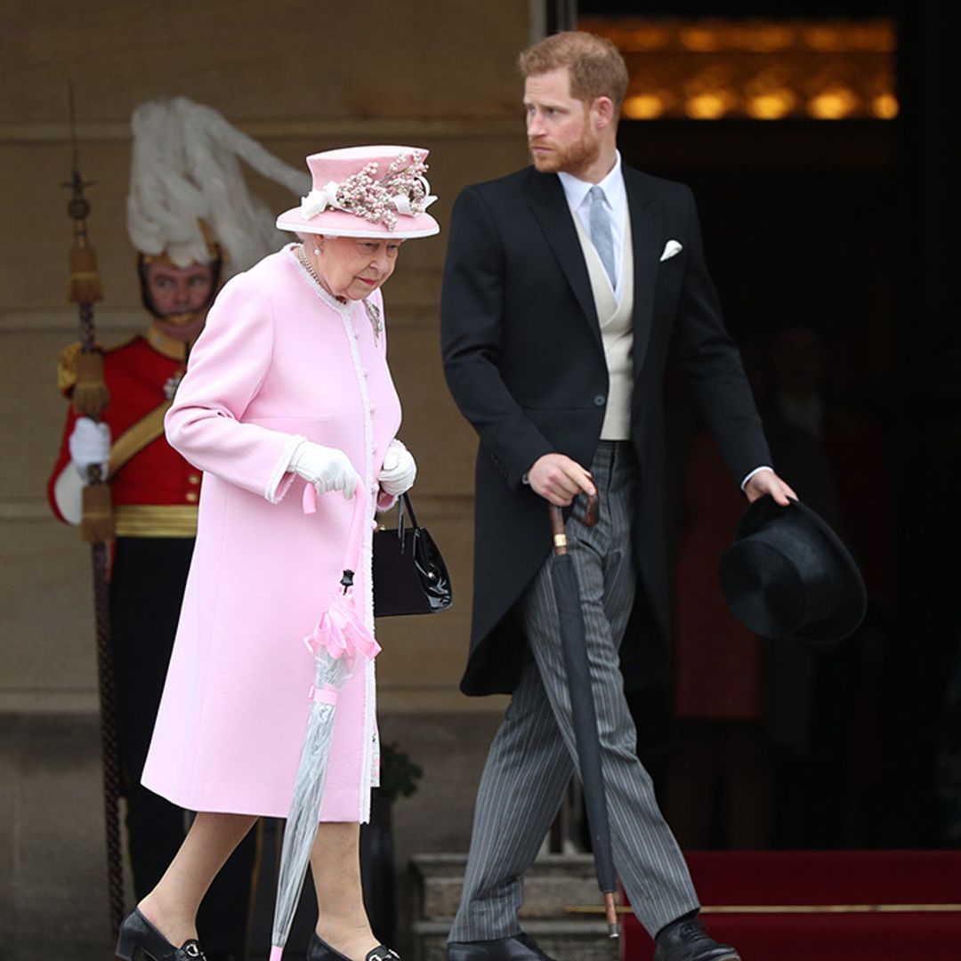 Prince Harry could see the Queen in private before Prince Philip's funeral