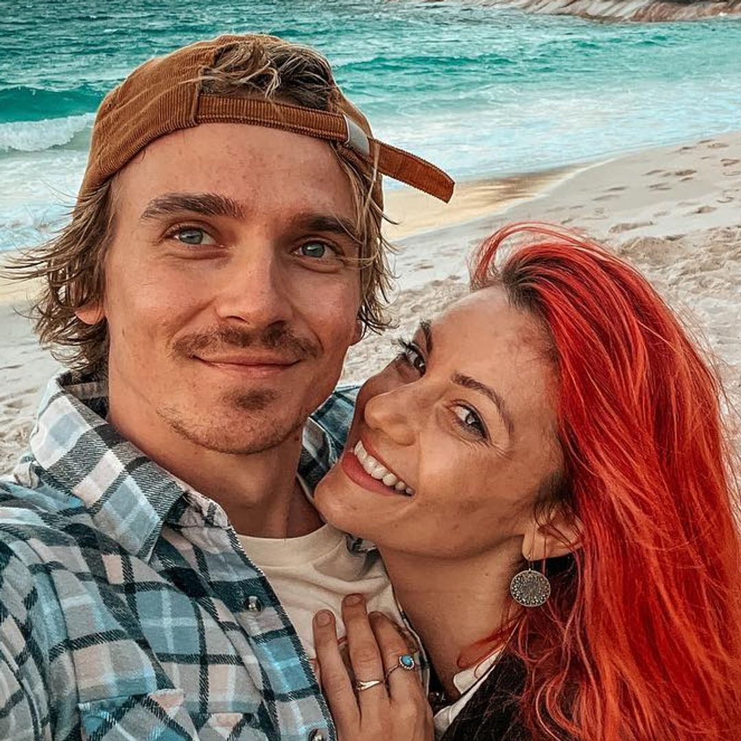 Dianne Buswell causes a stir in rare kissing photo with boyfriend Joe Sugg