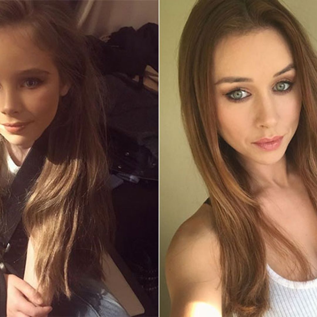 Una Healy can't resist letting her daughter wear makeup in sweet photo