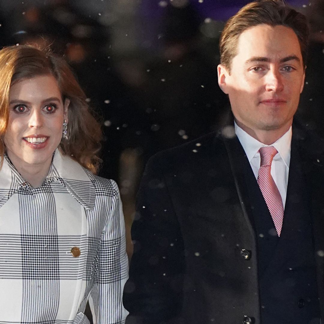 Princess Beatrice wears bold statement coat and rocks movie star hair at royal concert