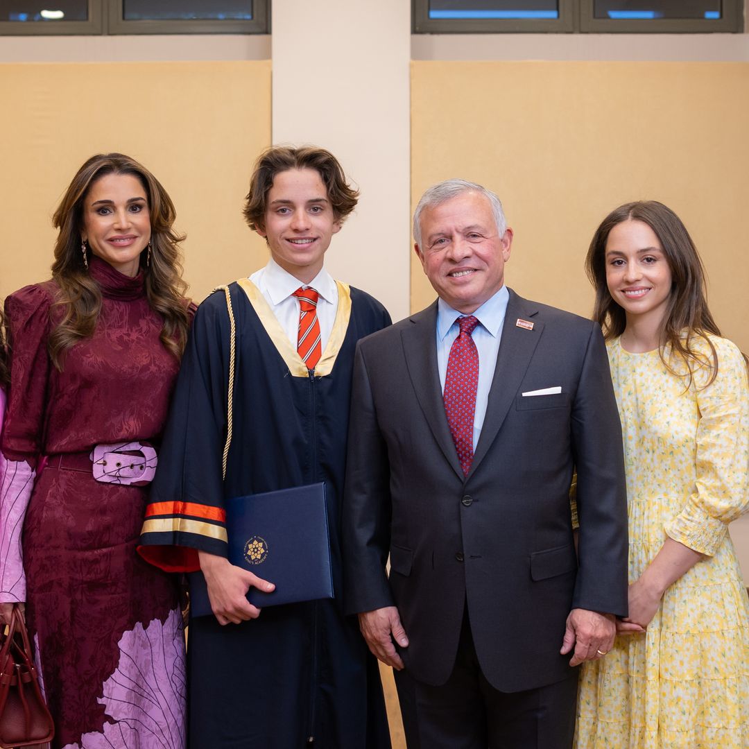 Queen Rania celebrates 'proud family moment' ahead of royal wedding
