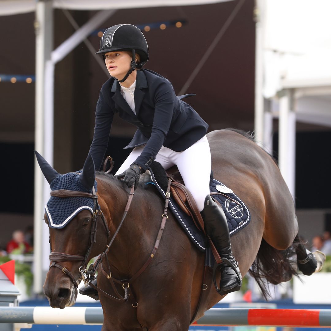 Jennifer Gates during the Longines Global Champions Tour of London 2019 at Royal Hospital Chelsea on August 03, 2019 in London, England.