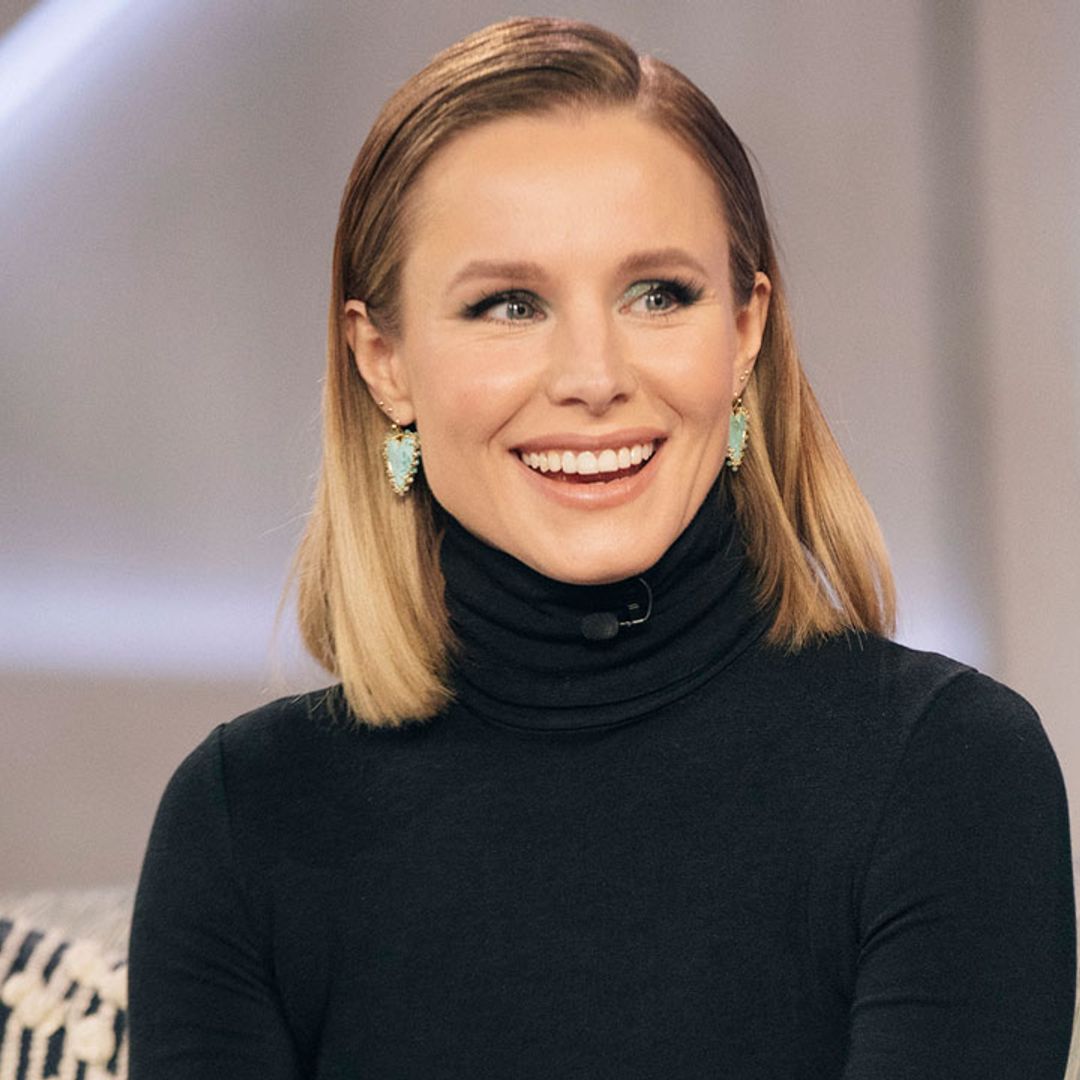 Kristen Bell debuts dramatic new look in knee-high boots