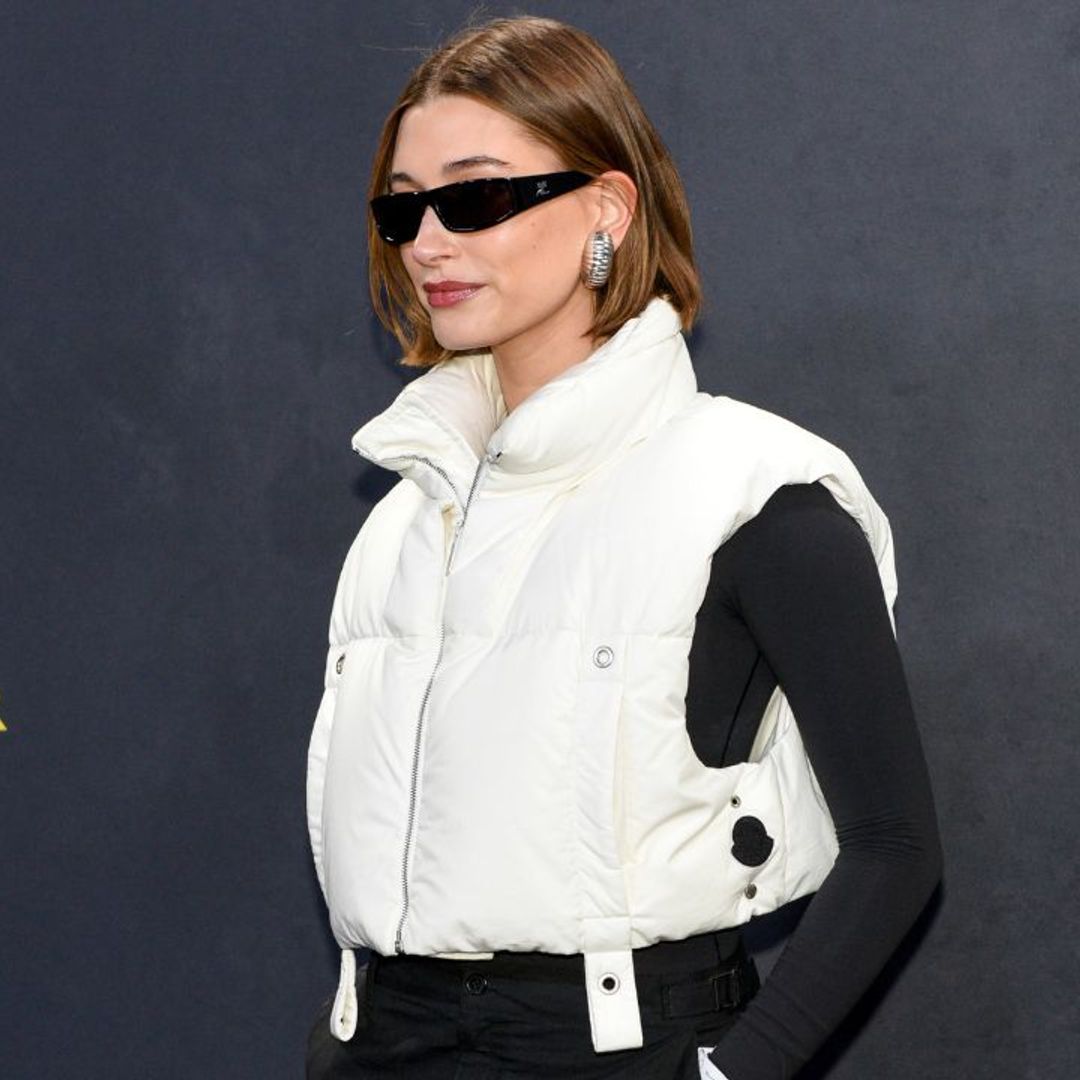 Hailey Bieber just made us all want to wear a gilet again