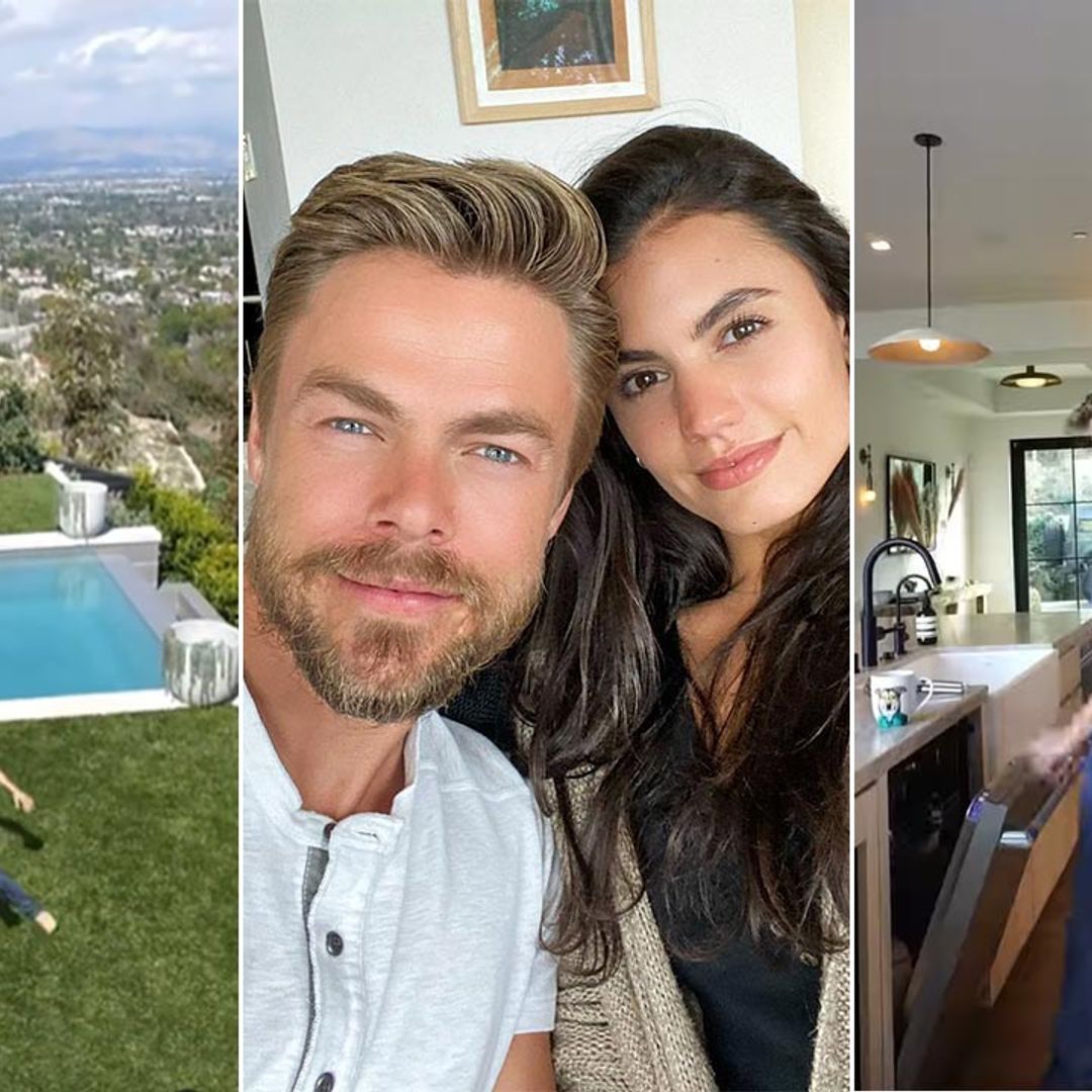 Derek Hough's chic love nest with girlfriend Hayley is out of this world