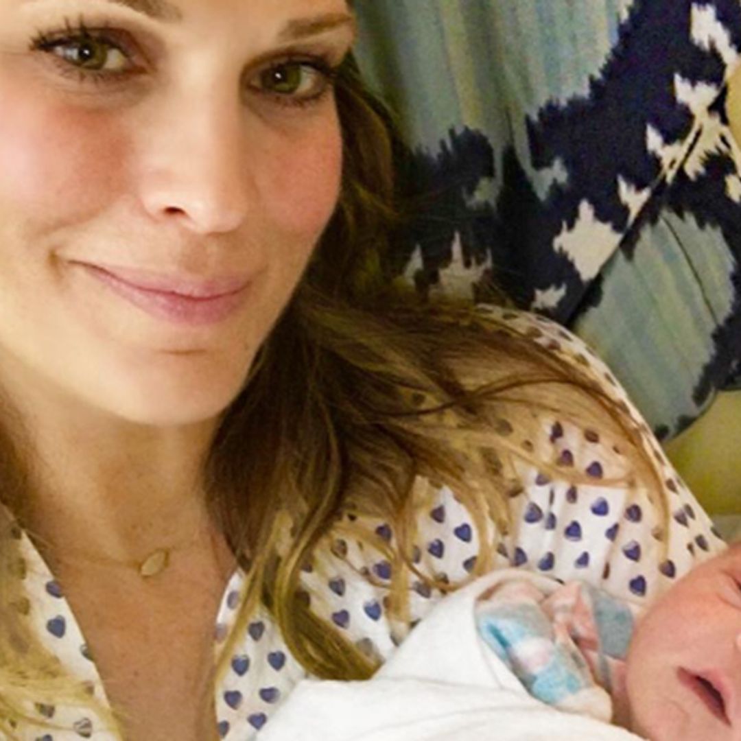 Molly Sims' children have met their new baby brother – and it was emotional!