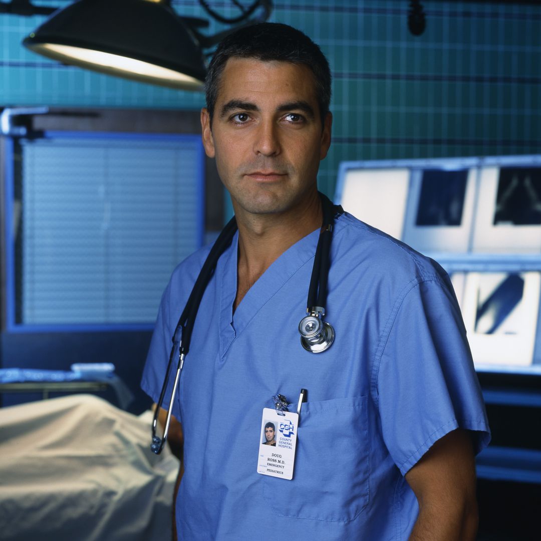 ER -- SEASON 4 -- Pictured: George Clooney as Dr. Doug Ross