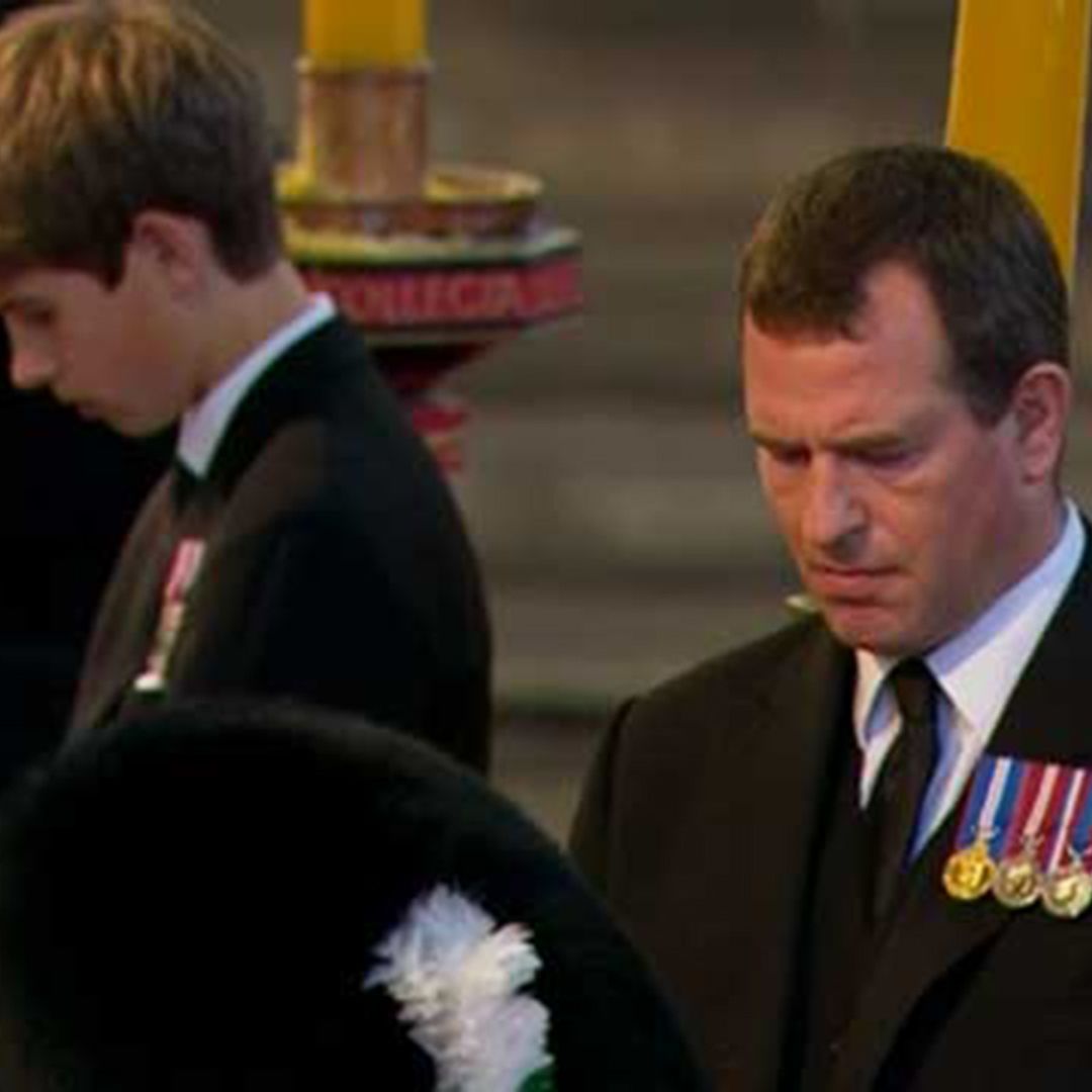 James, Viscount Severn debuts gift from the Queen during emotional vigil