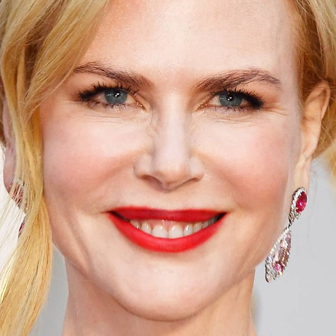 Nicole Kidman looks completely different with black hair in latest post