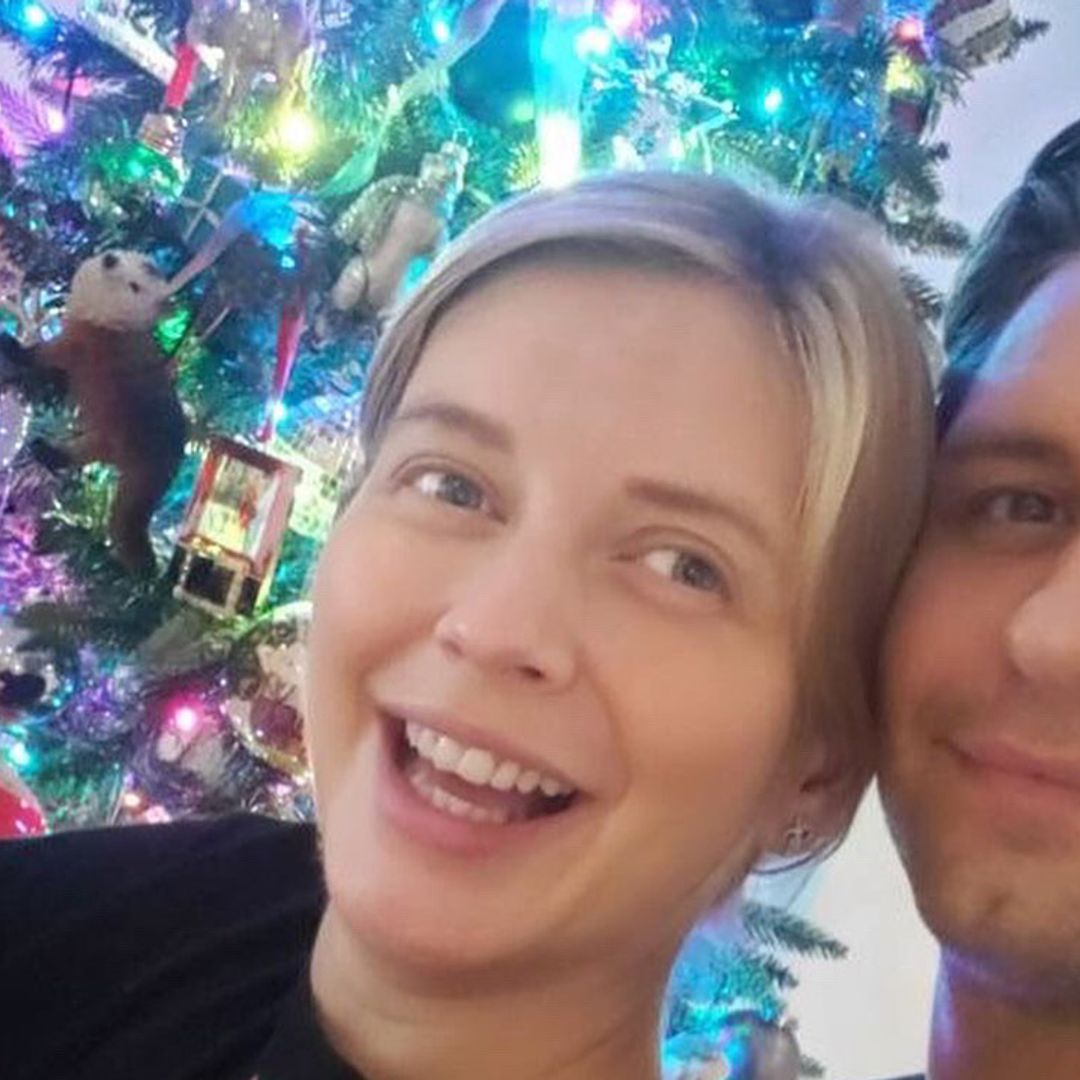 Rachel Riley shows off new baby daughter's holiday gift haul in hilarious photo