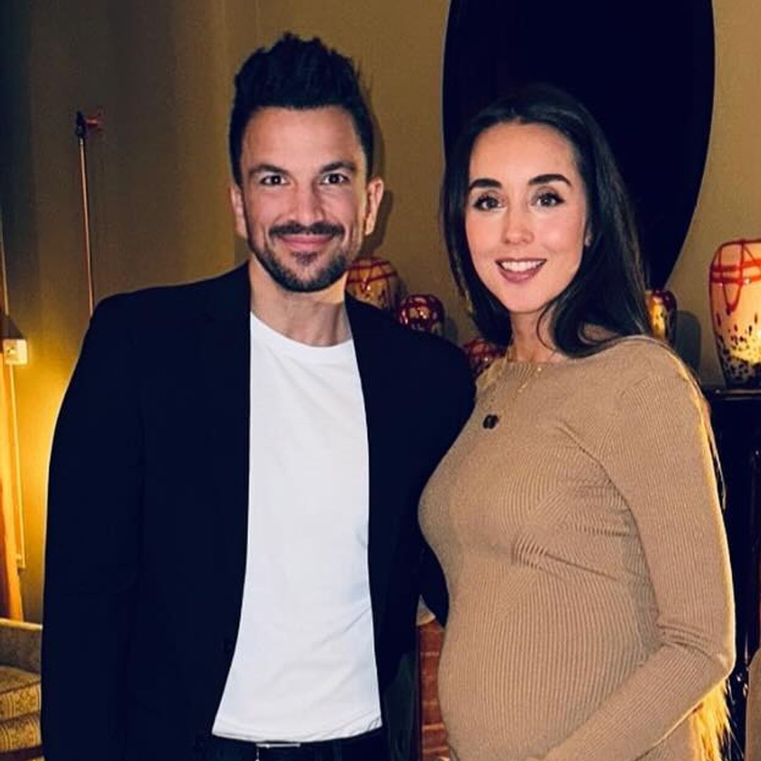 Peter Andre's pregnant wife Emily sets the record straight on contractions in new video