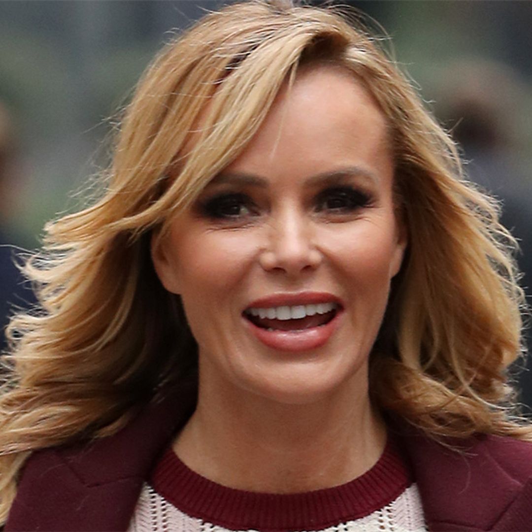 Amanda Holden just totally wowed us in this fiery red dress