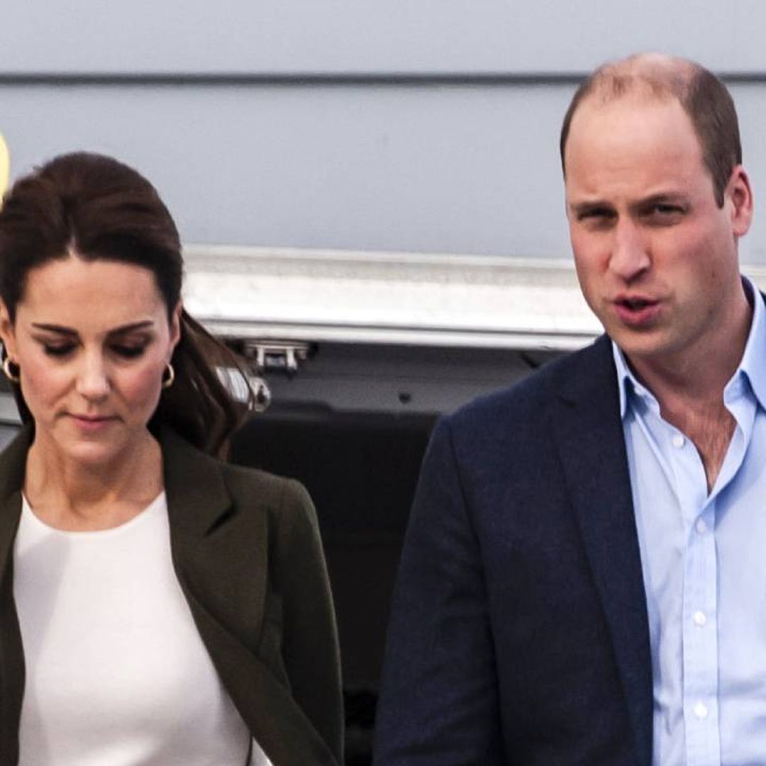 Kate Middleton and Prince William leave Balmoral as they are spotted at airport with George, Charlotte and Louis