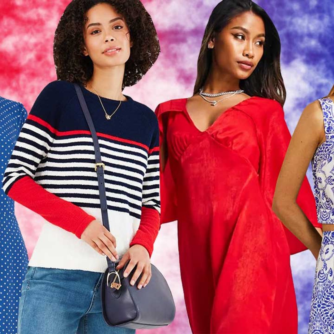 Jubilee fashion ideas for women: red, white & blue styles from M&S, John Lewis, & more