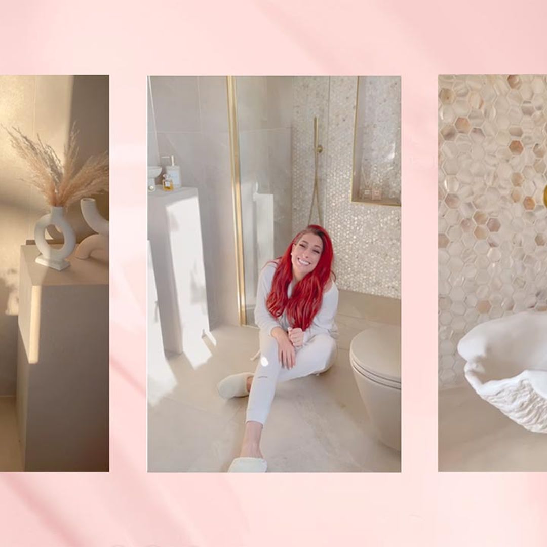 Stacey Solomon unveils luxurious mermaid-themed bathroom – and fans are obsessed
