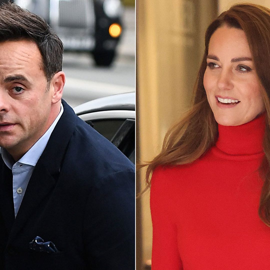 Ant McPartlin opens up to Kate Middleton about previous addiction problems at campaign launch