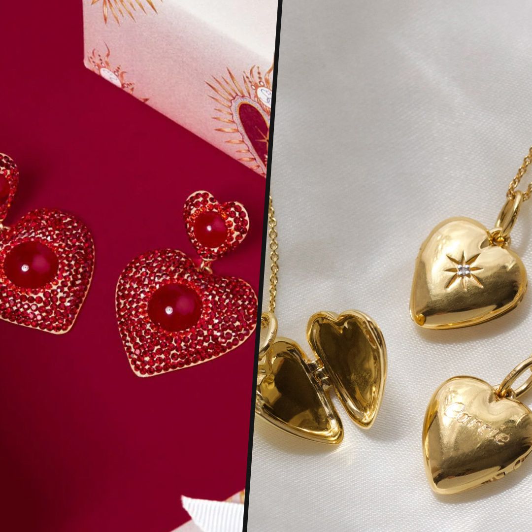 I love the heart shaped jewellery trend - these are my faves to shop right now