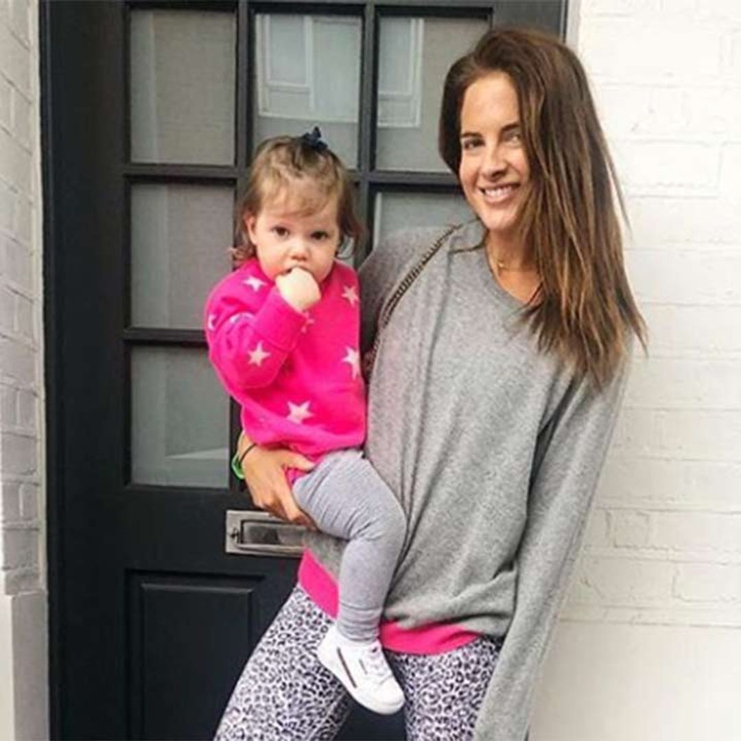 Binky Felstead has home disaster after daughter India destroys carpet and parents can relate!
