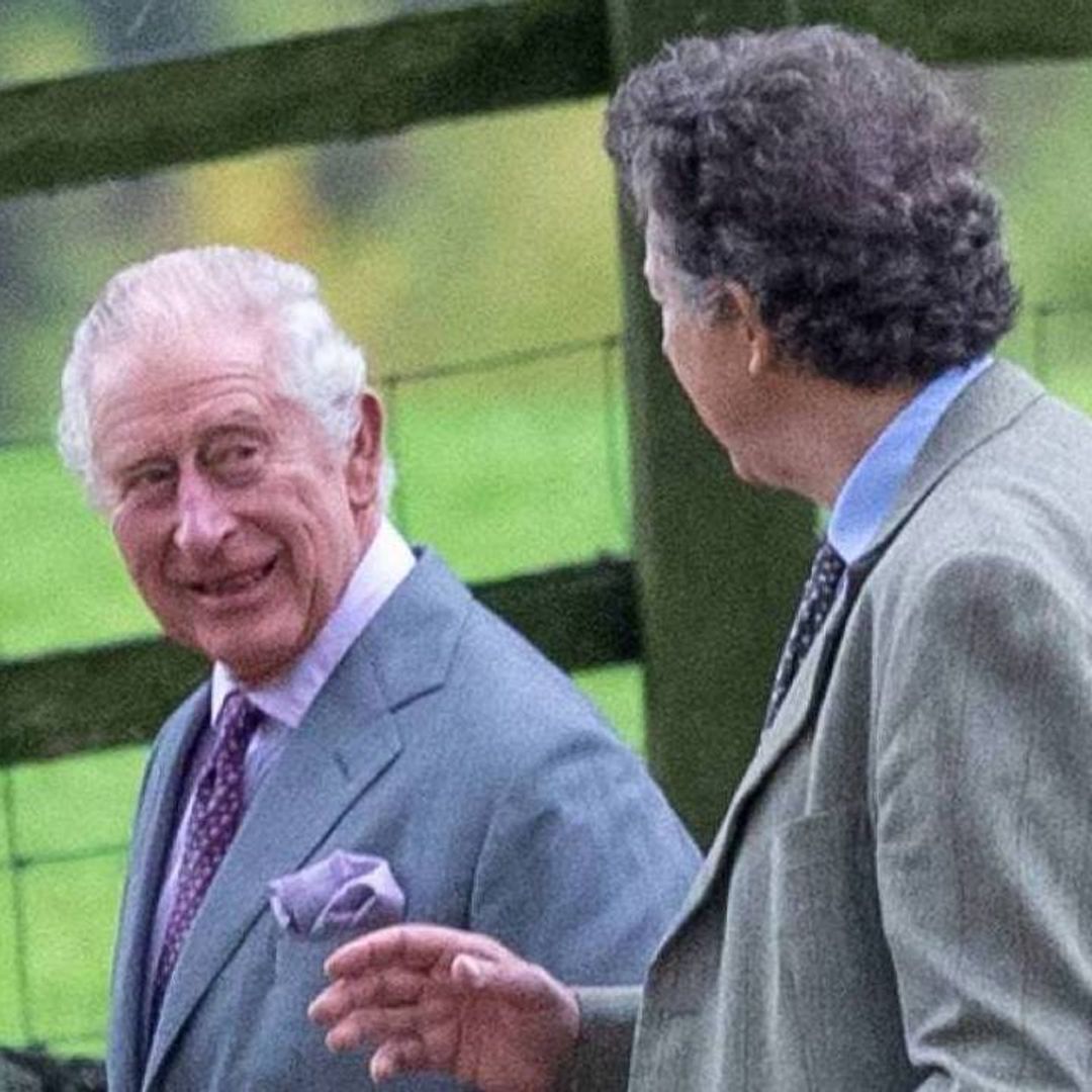 King Charles in good spirits as he attends church at Sandringham