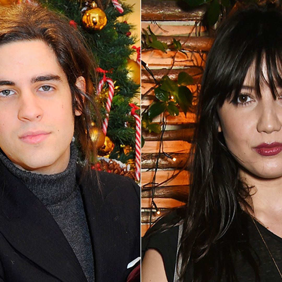Daisy Lowe and Peaches Geldof's widower Thomas Cohen are pictured kissing