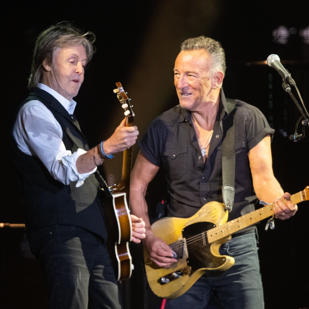 Bruce Springsteen gets roasted by Sir Paul McCartney as he's honored at Ivor Novello Awards