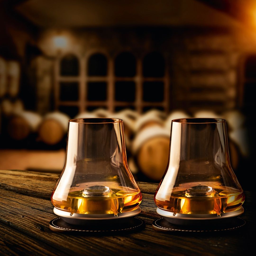 Whiskey drinking glasses