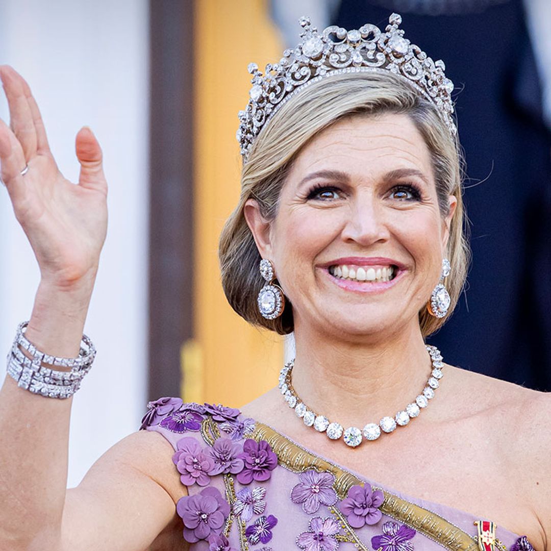 Queen Maxima delivers the royal tiara moment we've all been waiting for