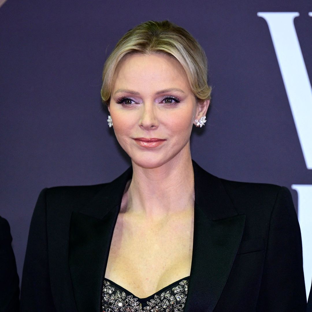 Princess Charlene just reinvented her leg-split party dress from 6 years ago