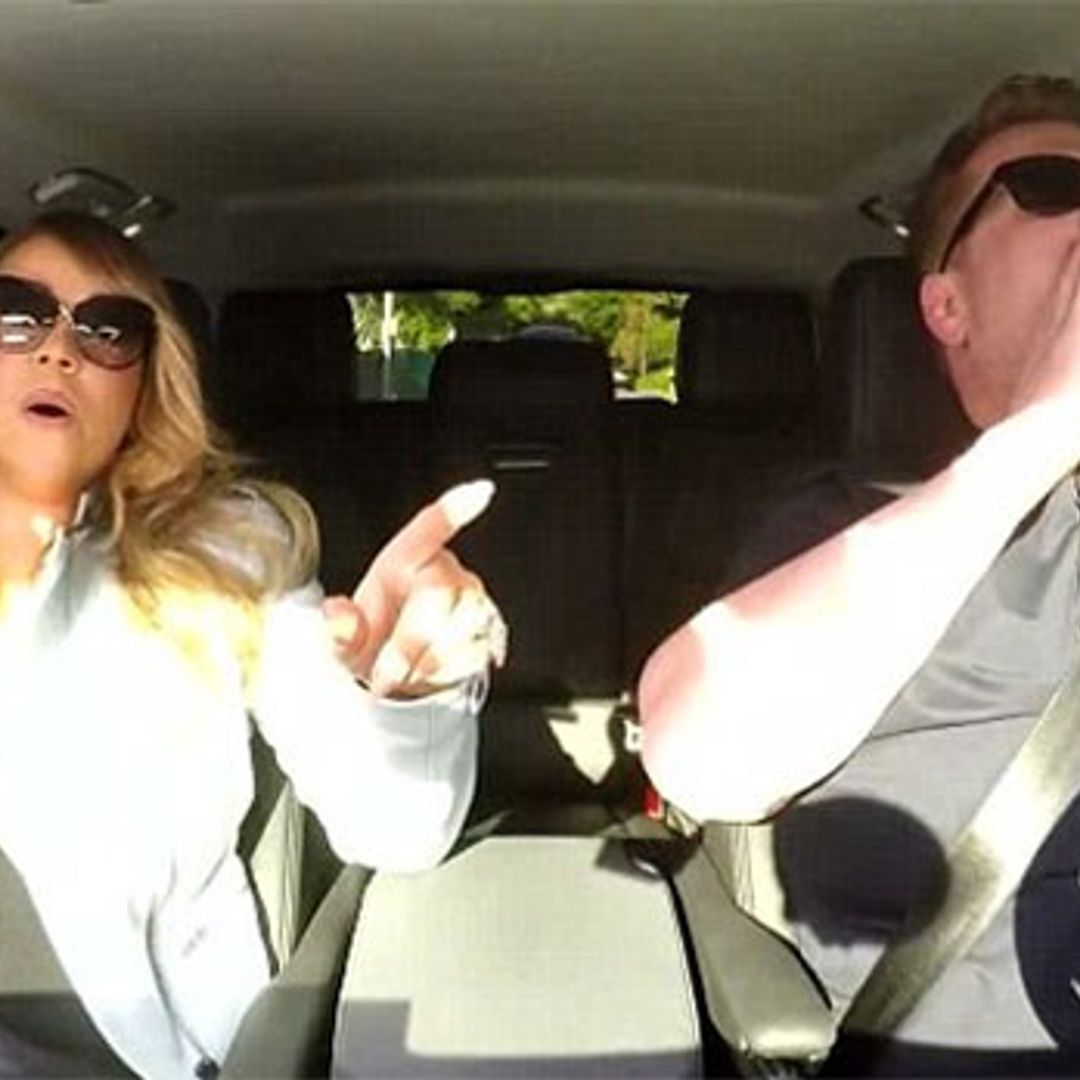 James Corden enjoys karaoke session with Mariah Carey for The Late, Late Show