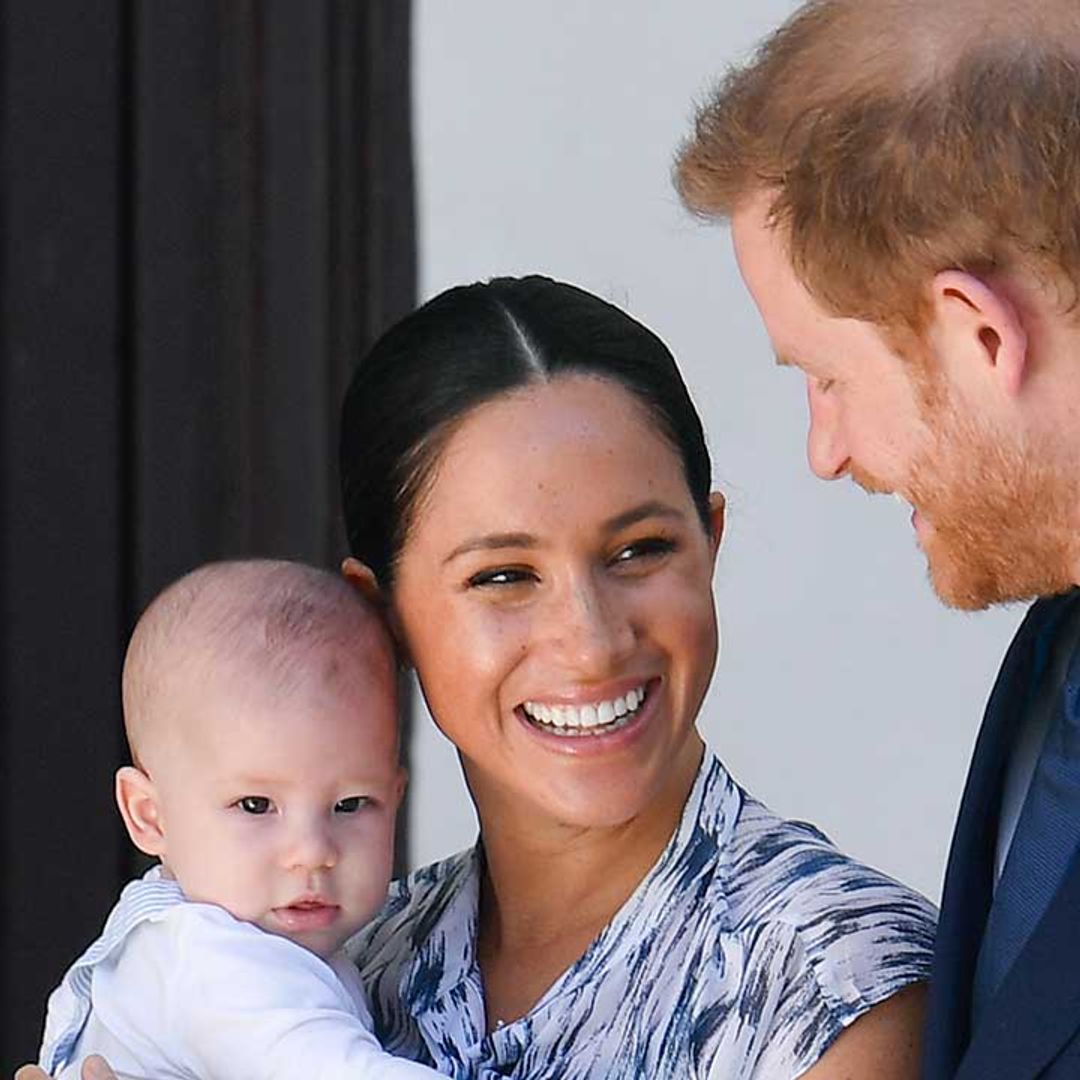 Baby Archie's godparents revealed as Prince Harry and Meghan Markle step back from royal duties 