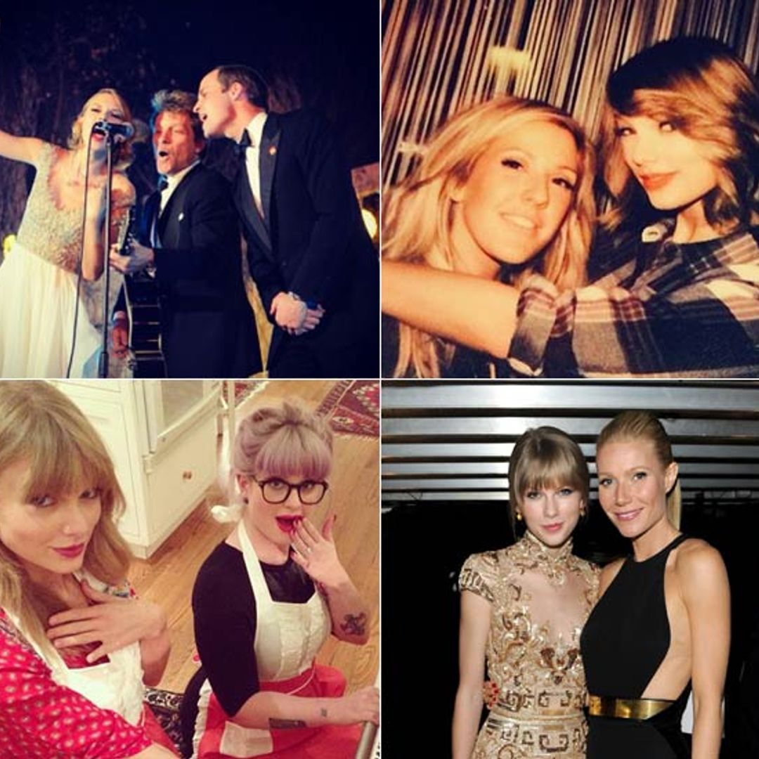 In pictures: Taylor Swift's famous BFFs