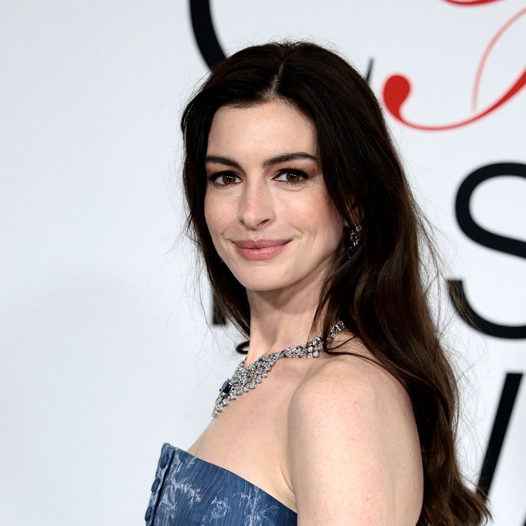 Anne Hathaway poses in tiny bikini after 41st birthday as she candidly discusses mental health and her two children