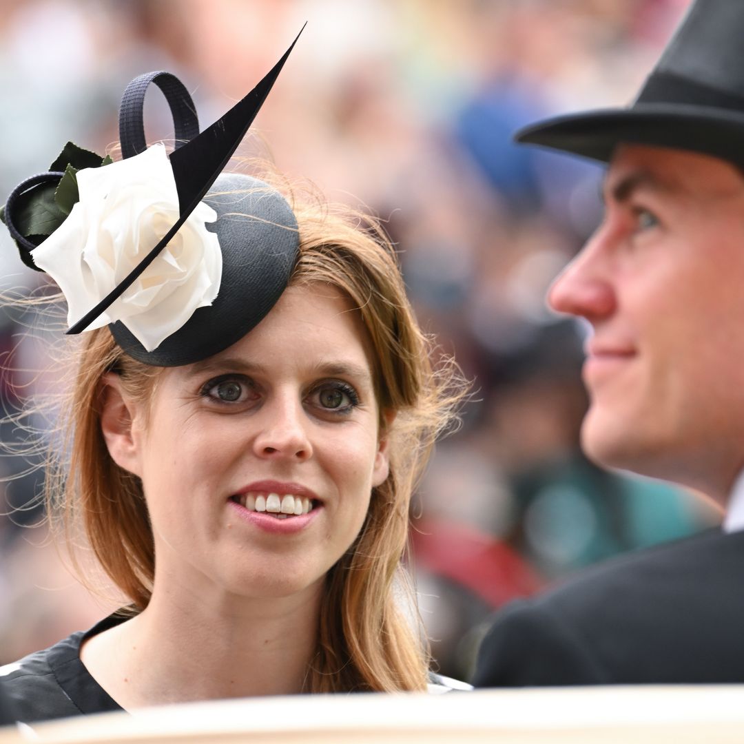 Princess Beatrice stuns in pleated skirt during sweet outing with mum Sarah Ferguson