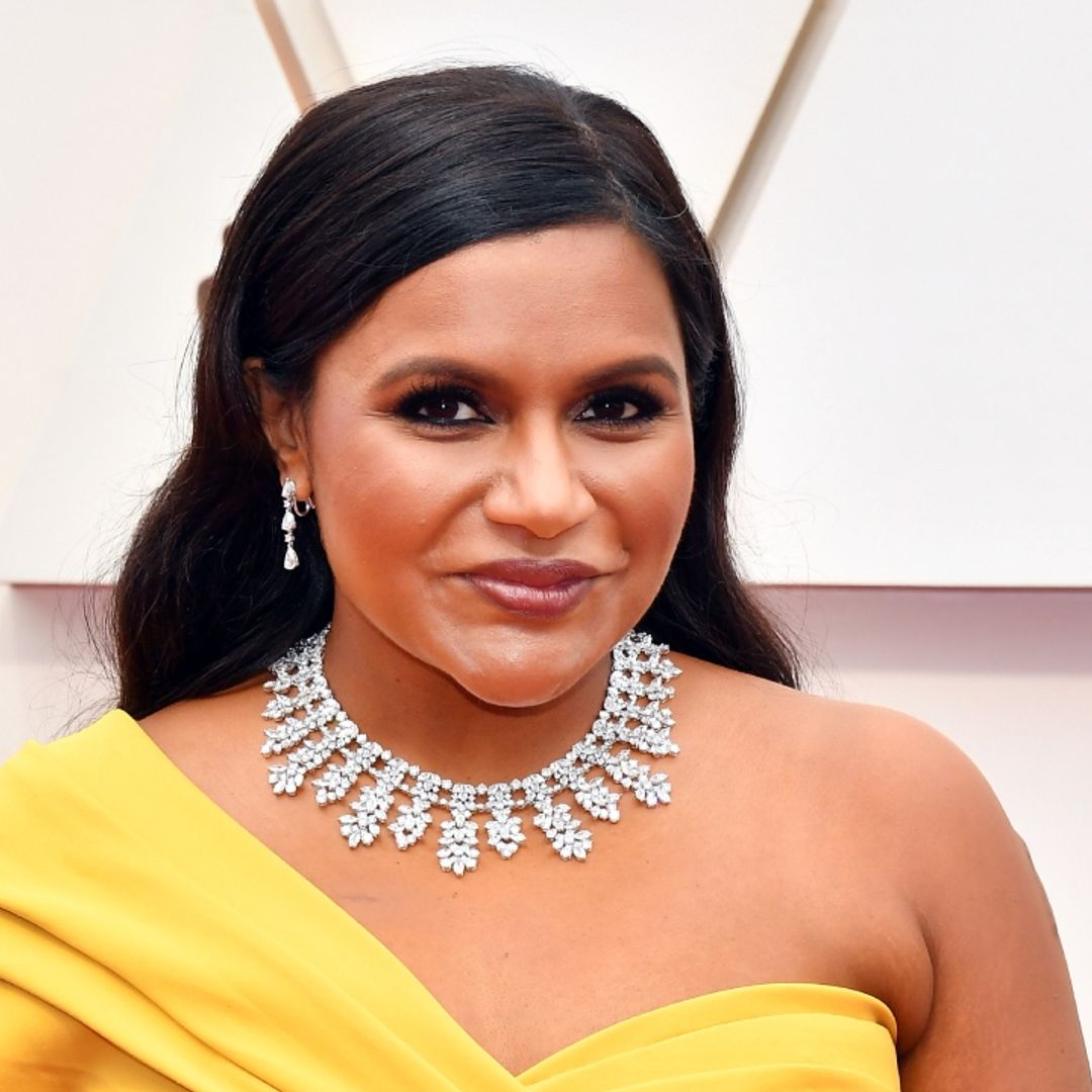 Mindy Kaling goes full glam for shot in her beautiful garden