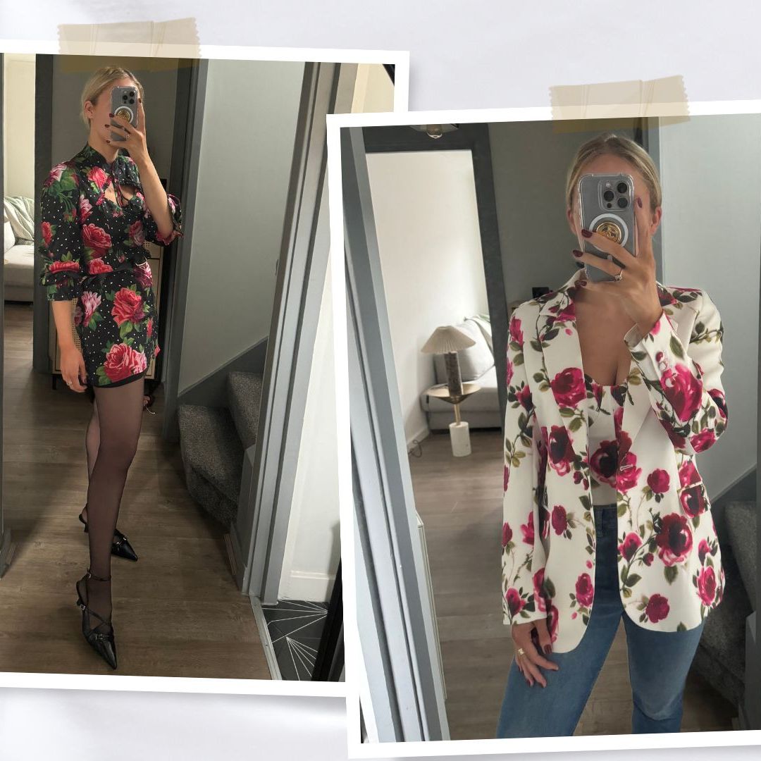 I tried this season's rose print trend, here's 4 easy outfit ideas for you to copy immediately