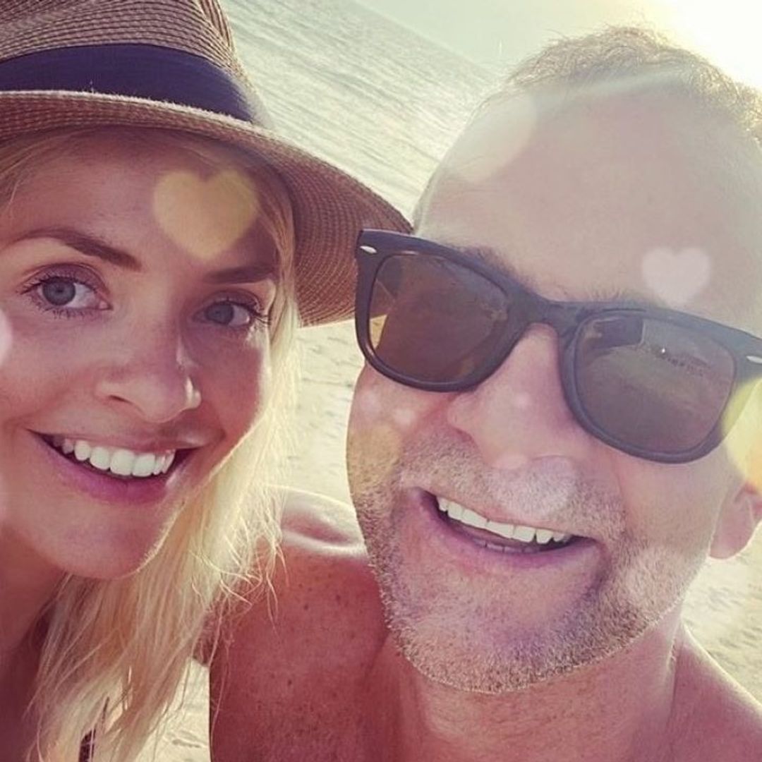 Holly Willoughby thrills fans with rare romantic photo with husband Dan