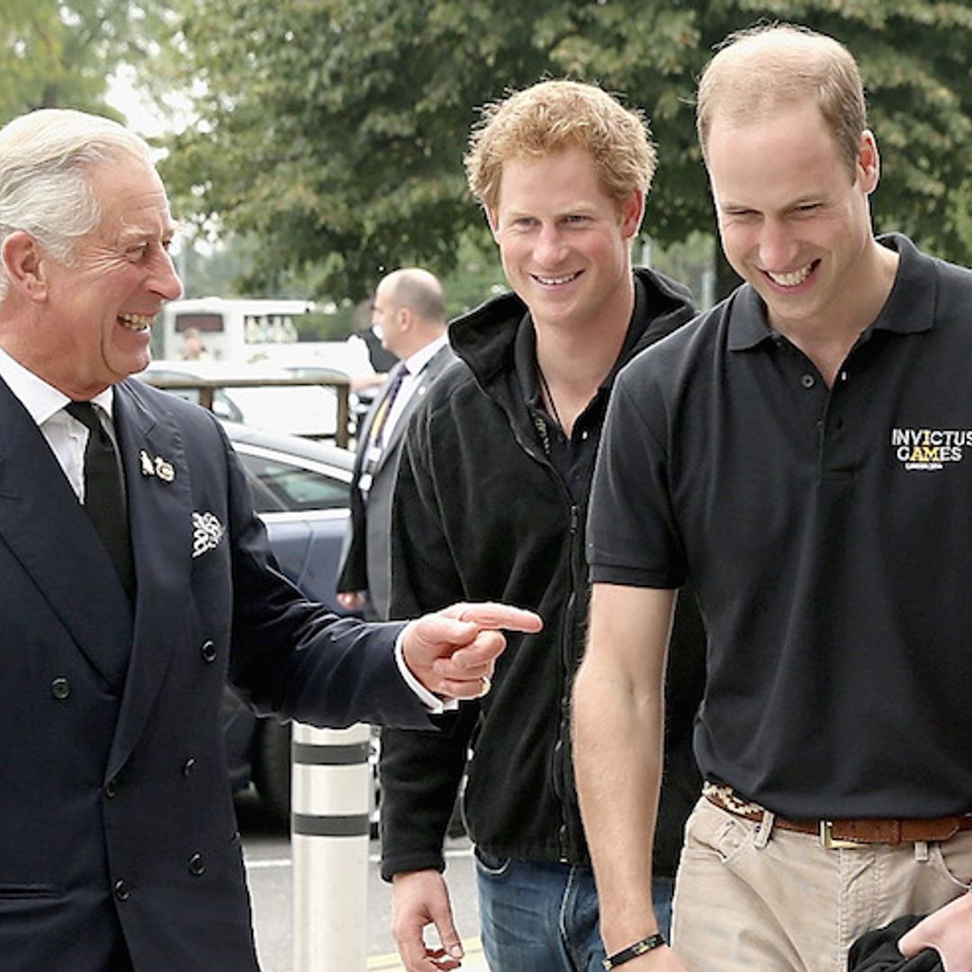Prince Charles just released some never-before-seen pictures of Princes William and Harry