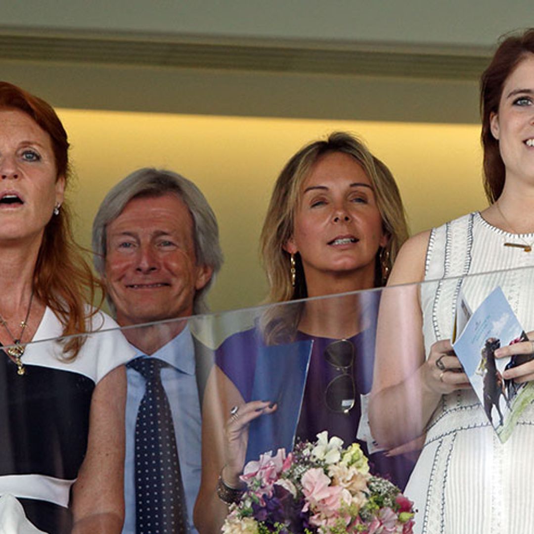 Princess Eugenie enjoys day at the races with her mum