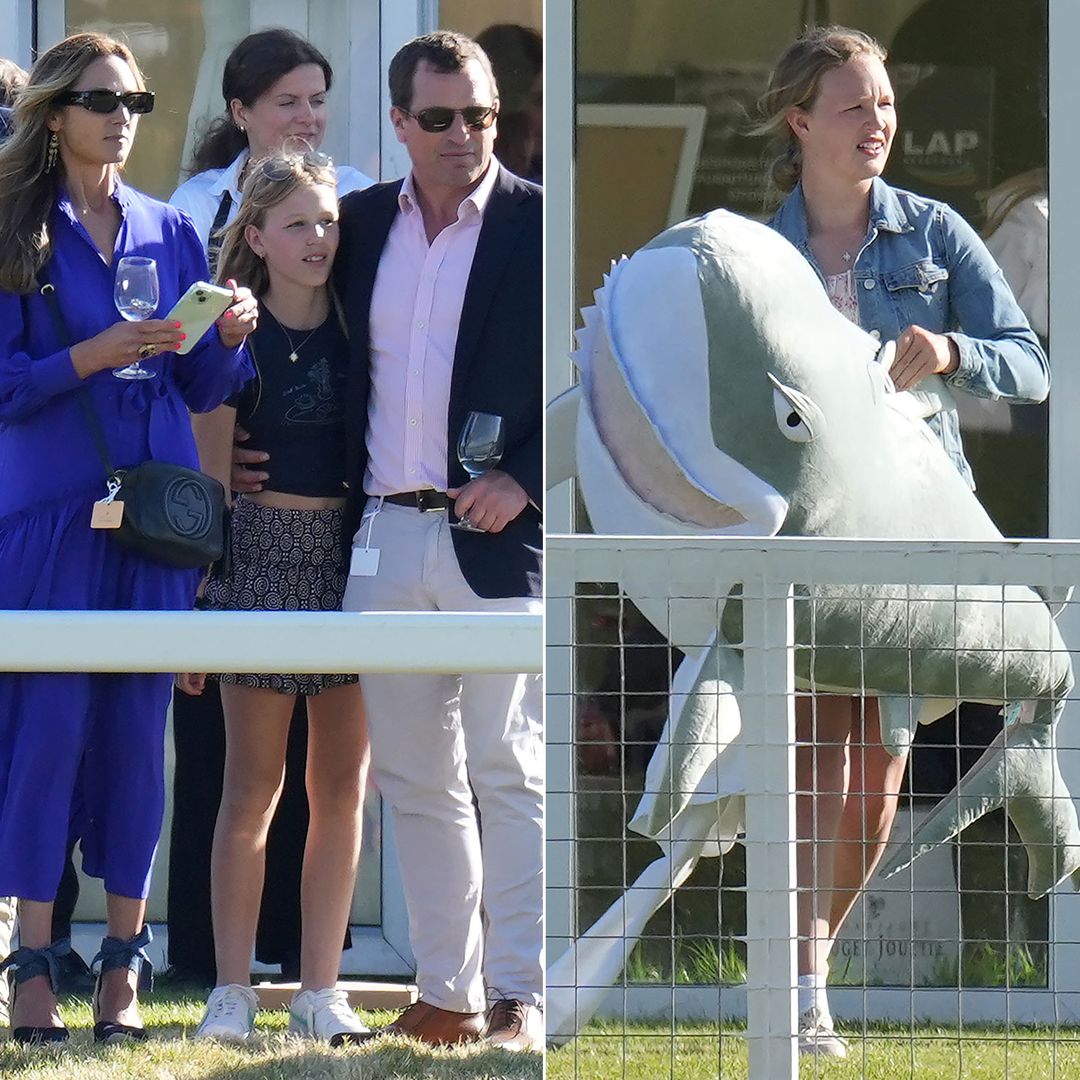 Peter Phillips' new girlfriend Harriet Sperling shows 'tight' bond with Savannah and Isla at the polo